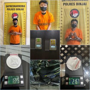 Dalam Sehari 3 Pengedar Narkoba Diamankan Polres Binjai Dari TKP Berbeda