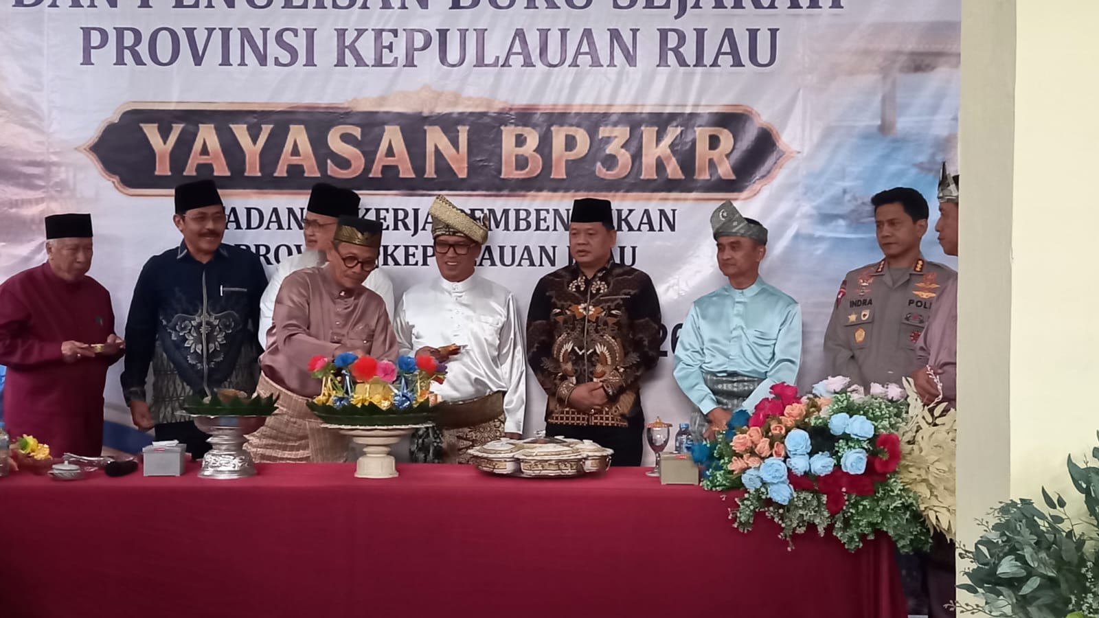 Danlanal Bintan Hadiri Peringatan Hari Marwah Provinsi Kepri Ke-24