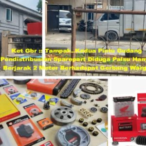Rumah Di Pemukiman Diduga Dijadikan Gudang Sparepart Palsu, PWDPI Sumut Kecam Keras: “Itu Melanggar Hukum”