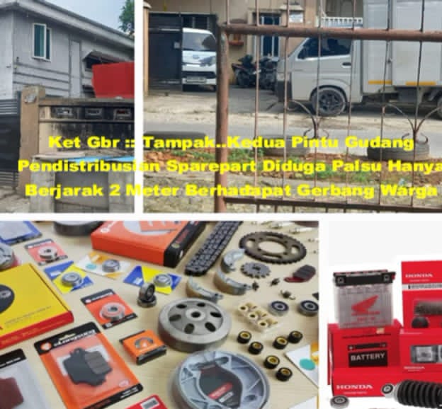 Rumah Di Pemukiman Diduga Dijadikan Gudang Sparepart Palsu, PWDPI Sumut Kecam Keras: “Itu Melanggar Hukum”