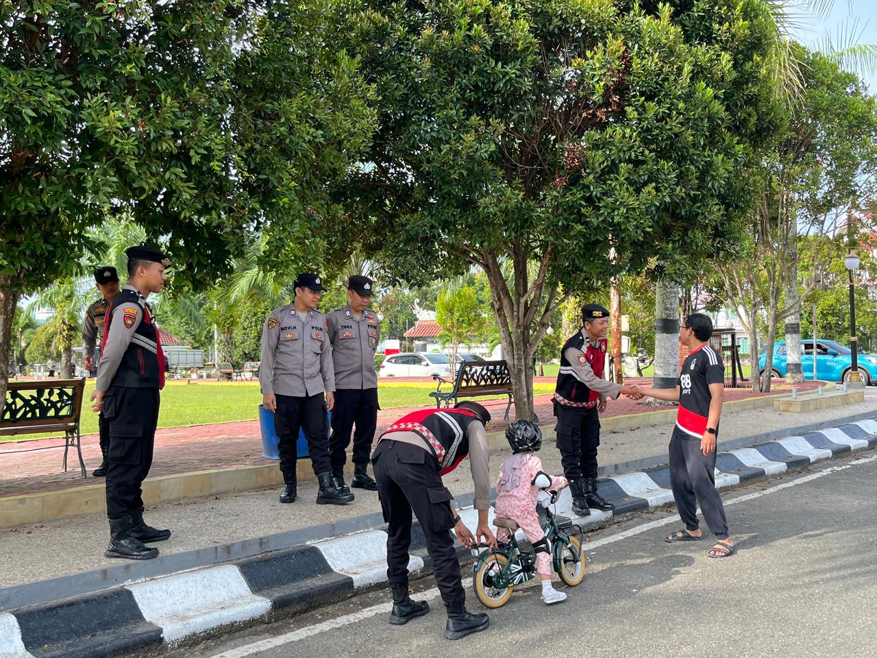 POLRES KUTIM GENCARKAN PATROLI CIPTA KONDISI UNTUK WUJUDKAN RASA AMAN