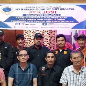 DPW PERJOSI Sulsel Matangkan Struktur Organisasi dan Persiapan Pengukuhan Kepengurusan