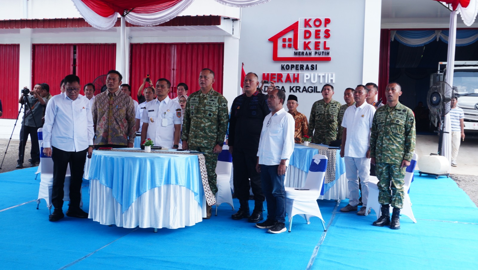 Presiden Resmikan Koperasi Merah Putih : Babinsa Jadi Garda Penggerak Ekonomi Desa