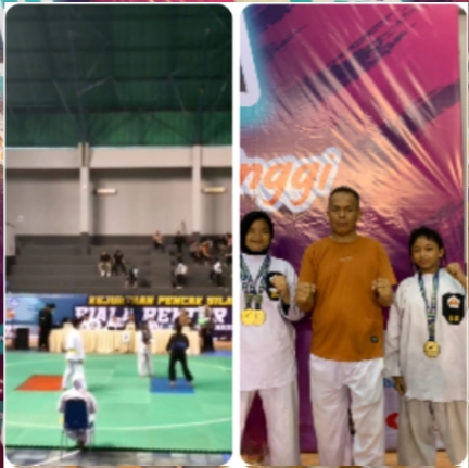 Akifah dan Adhila Sabet Juara I, Harumkan Nama Perisai Diri di Kejuaraan Nasional Pencak Silat