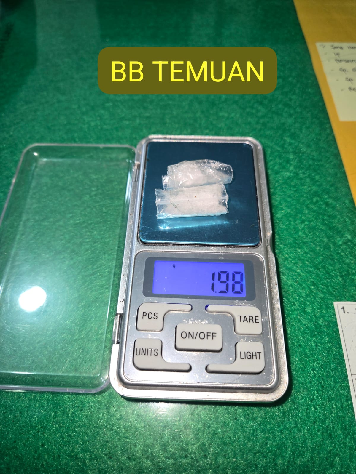 Upaya Pemberantasan Narkoba Terus Digencarkan, Tim Opsnal Satresnarkoba Polres Sibolga Bongkar Kasus Sabu, Petugas Amankan 2,16 Gram Sabu dari Pelaku