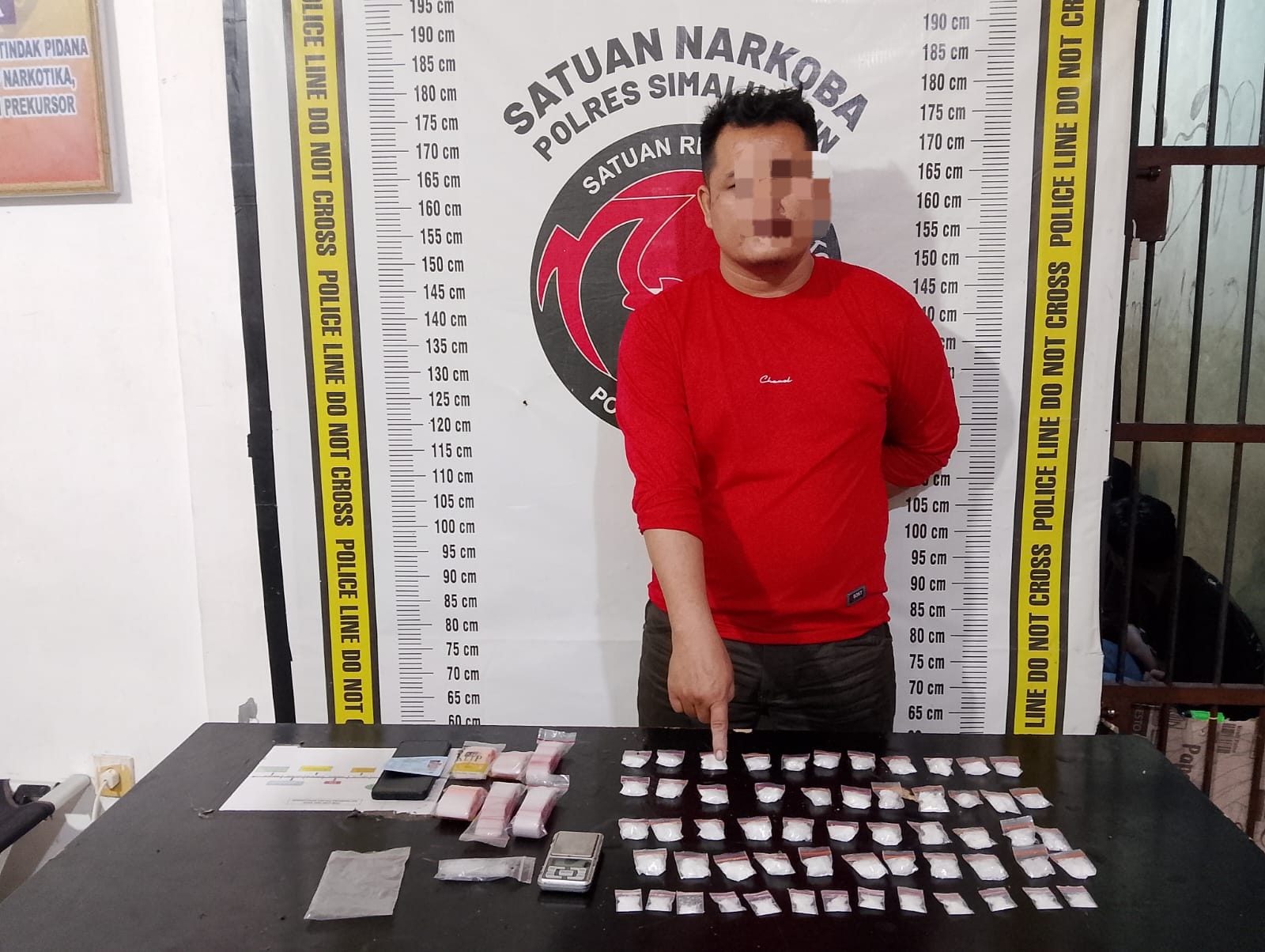 Polda Sumut Bongkar Jaringan Narkoba di Simalungun – Batubara, Mahasiswa hingga Bandar 245 Gram Sabu Diciduk