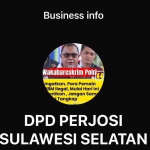 DPW PERJOSI Sulawesi Selatan Tegaskan Sikap, Muh Ali Sakti Beserta Pengurus Siap Tempuh Jalur Hukum atas Dugaan Pencatutan Nama Organisasi
