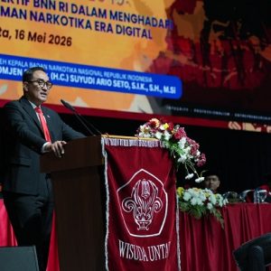 Kepala BNN RI di Wisuda Untar : Indonesia Emas 2045 Hanya Kelar Jika Generasi Muda Bebas Narkoba