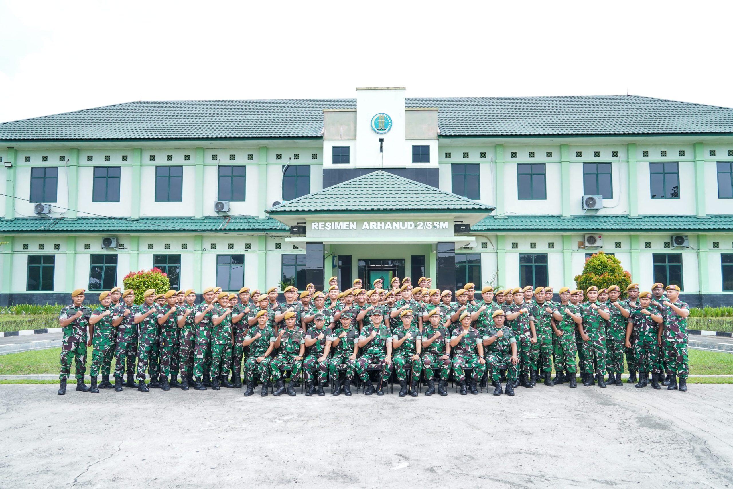 Pangdam I/BB Kunjungi Menarhanud 2/SSM, Tekankan Profesionalisme dan Kesiapsiagaan Prajurit