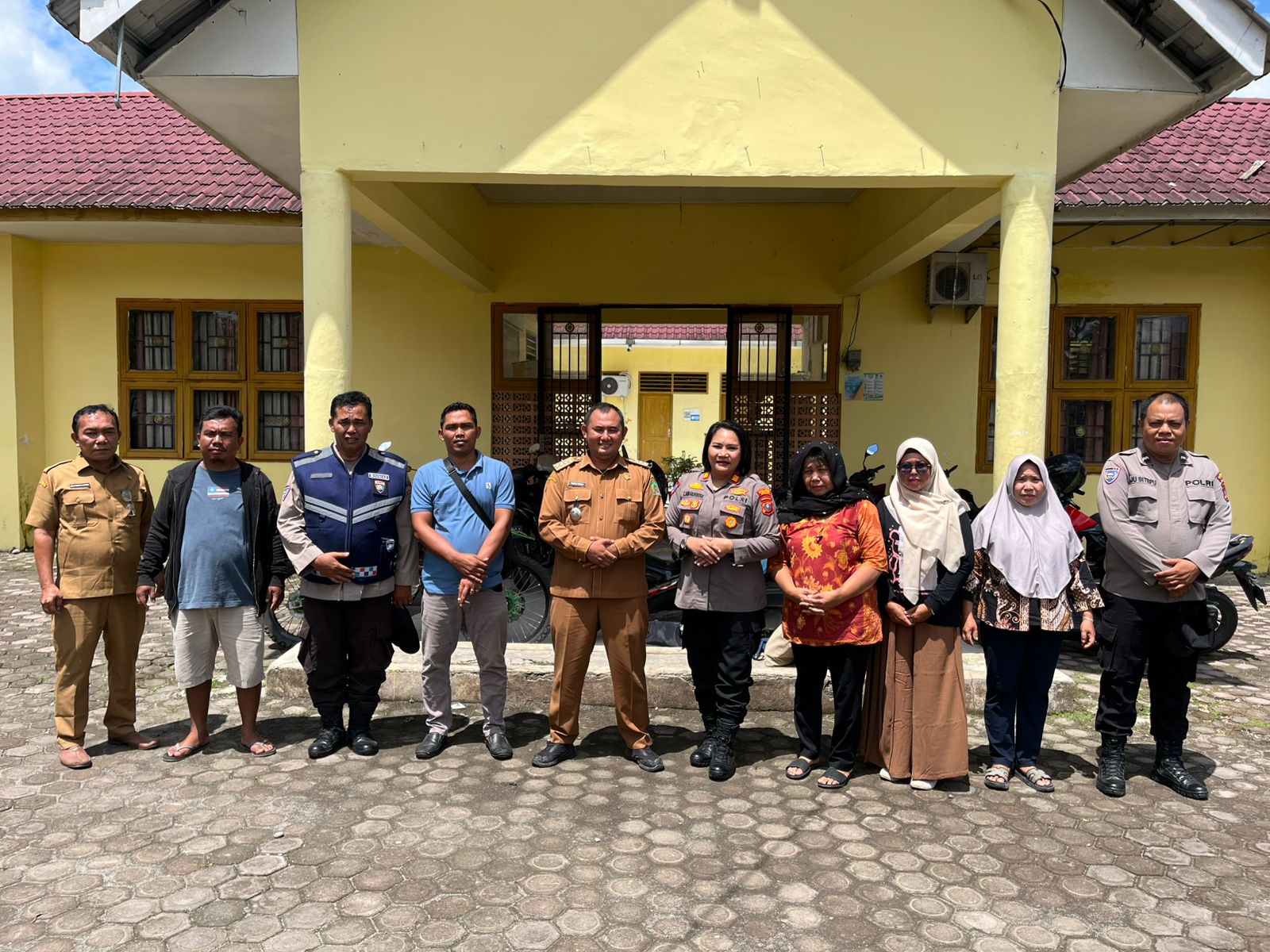 Jalin Sinergitas dan Silaturahmi, Sat Binmas Polres Binjai Laksanakan Sambang DDS ke Kecamatan Sei Bingai