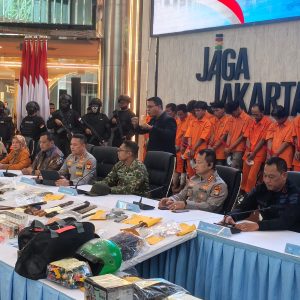 Polda Metro Jaya Ungkap 127 Kasus Kejahatan Jalanan, 173 Tersangka Ditangkap
