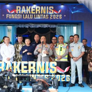 Buka Rakernis Korlantas 2026, Wakapolri Tekankan Smart Policing dan Pelayanan Humanis