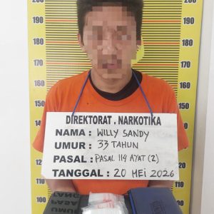 Pengedar Sabu di Tanjung Morawa Diciduk Saat Siapkan Pesanan, Polisi Sita 10 Gram Barang Bukti