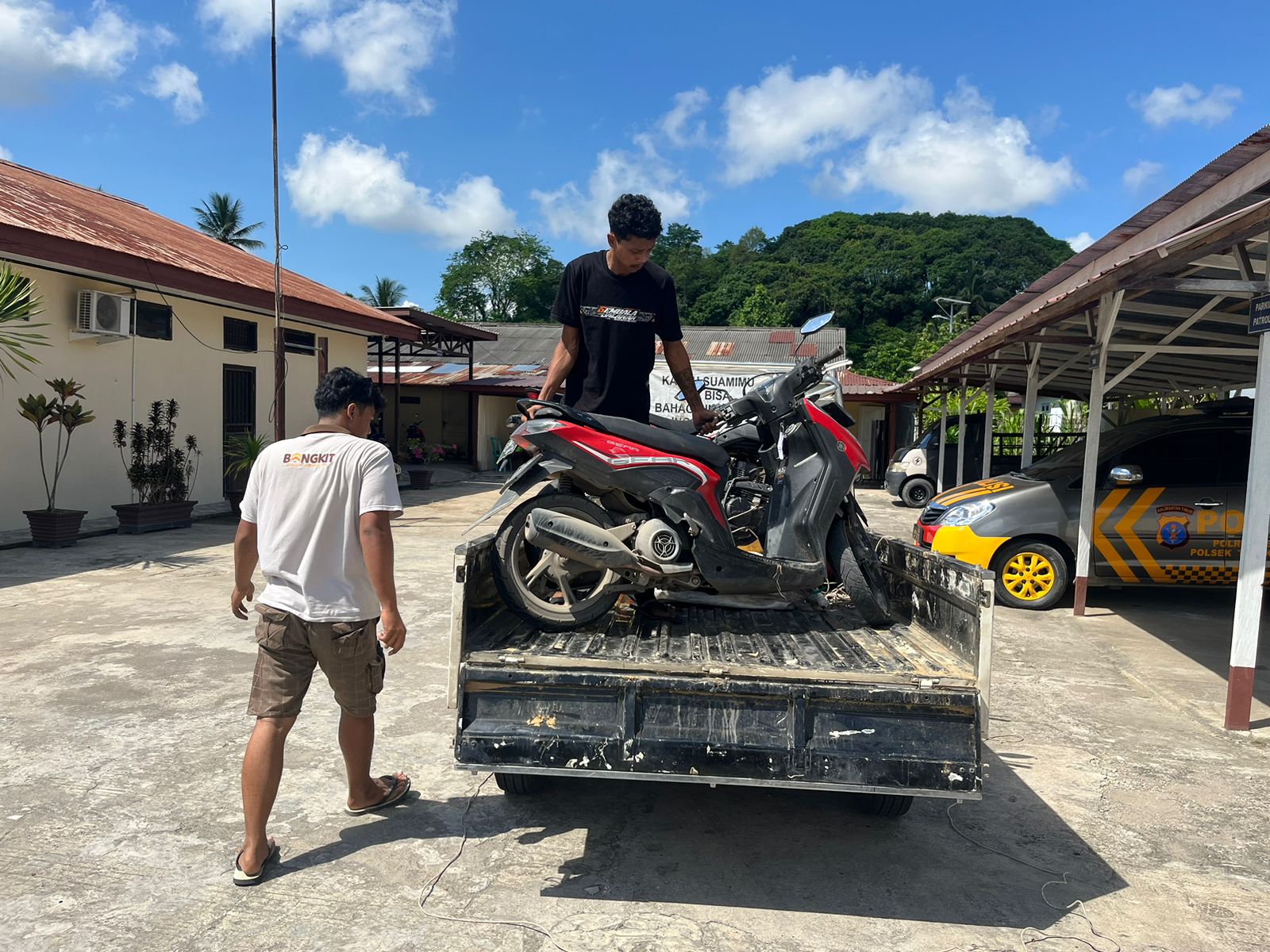 HENDAK KABUR KE GORONTALO, PELAKU CURANMOR DI SANGKULIRANG DIBEKUK POLISI