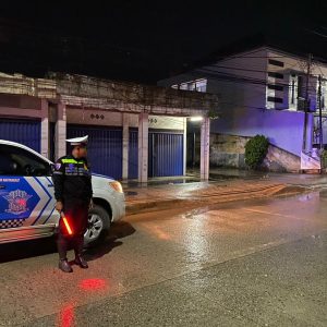 ANTISIPASI BALAP LIAR, SATLANTAS POLRES KUTIM CIPTAKAN KAMSELTIBCARLANTAS KONDUSIF