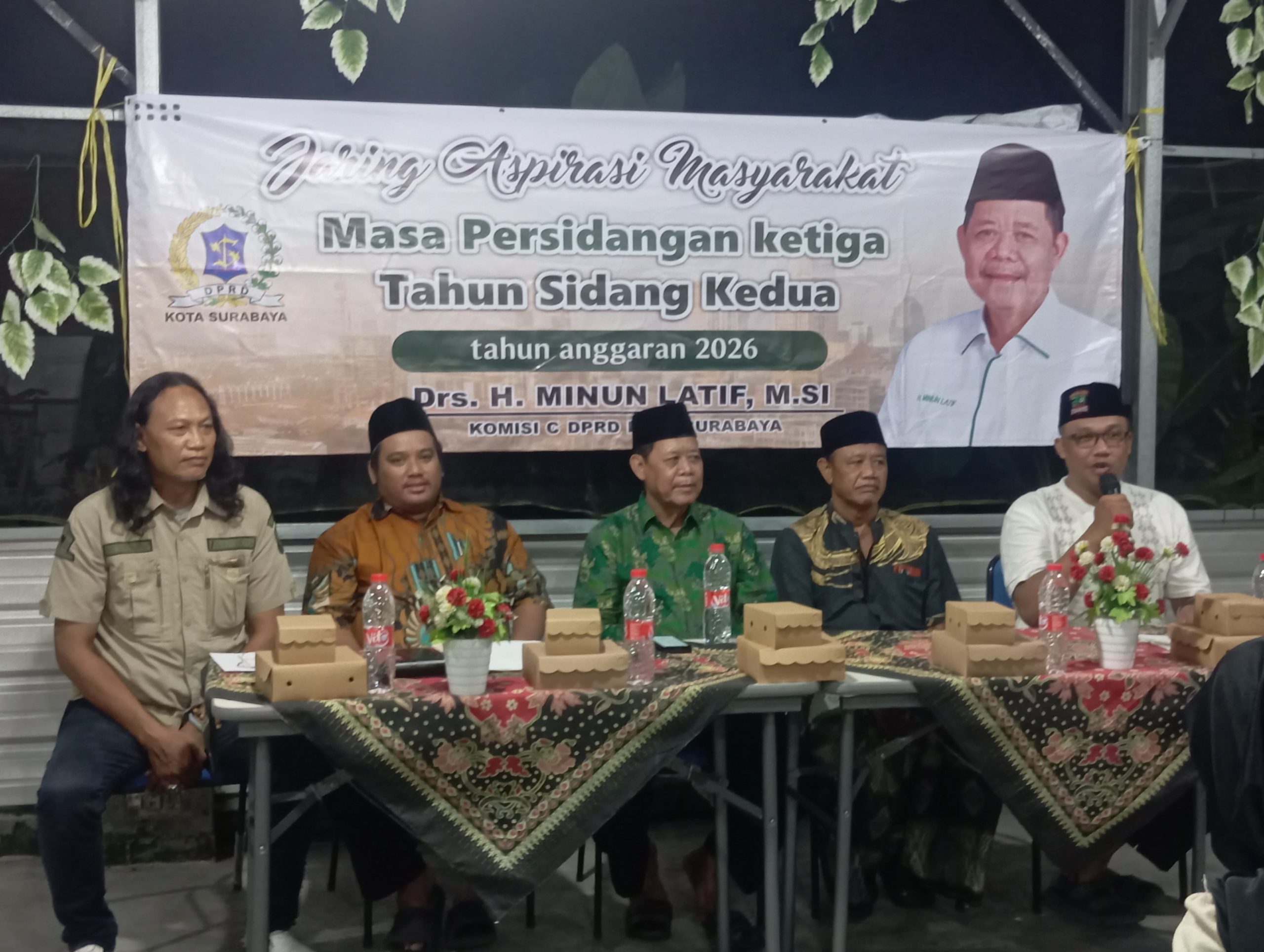 Reses di Pakal, Drs. H. Minum Latief Serap Aspirasi Warga dan Paparkan Program Pembangunan
