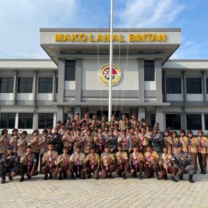 Komandan Lanal Bintan Lantik Kepengurusan Dewan Saka Bahari