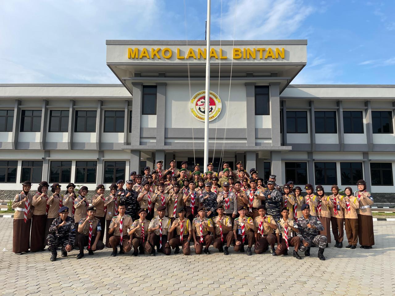 Komandan Lanal Bintan Lantik Kepengurusan Dewan Saka Bahari