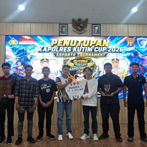 KAPOLRES CUP ESPORT 2026 RESMI DITUTUP, AJANG POSITIF ANAK MIDA KUTIM SAMBUT HARI BHAYANGKARA KE – 80