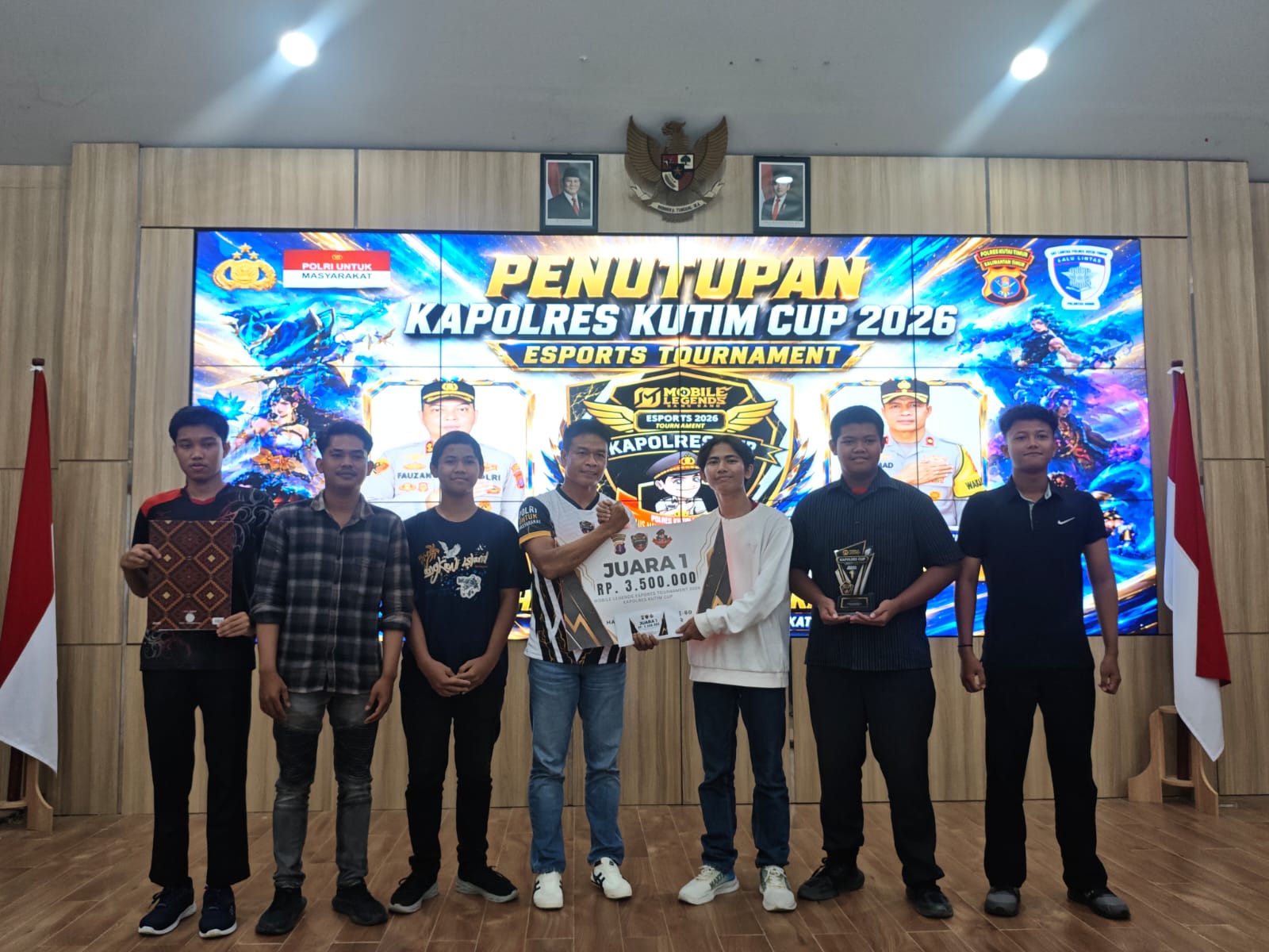 KAPOLRES CUP ESPORT 2026 RESMI DITUTUP, AJANG POSITIF ANAK MIDA KUTIM SAMBUT HARI BHAYANGKARA KE – 80