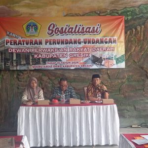 Anggota DPRD Gresik Kamjawiyono Sosialisasikan Perda Kemitraan Usaha kepada Masyarakat Driyorejo