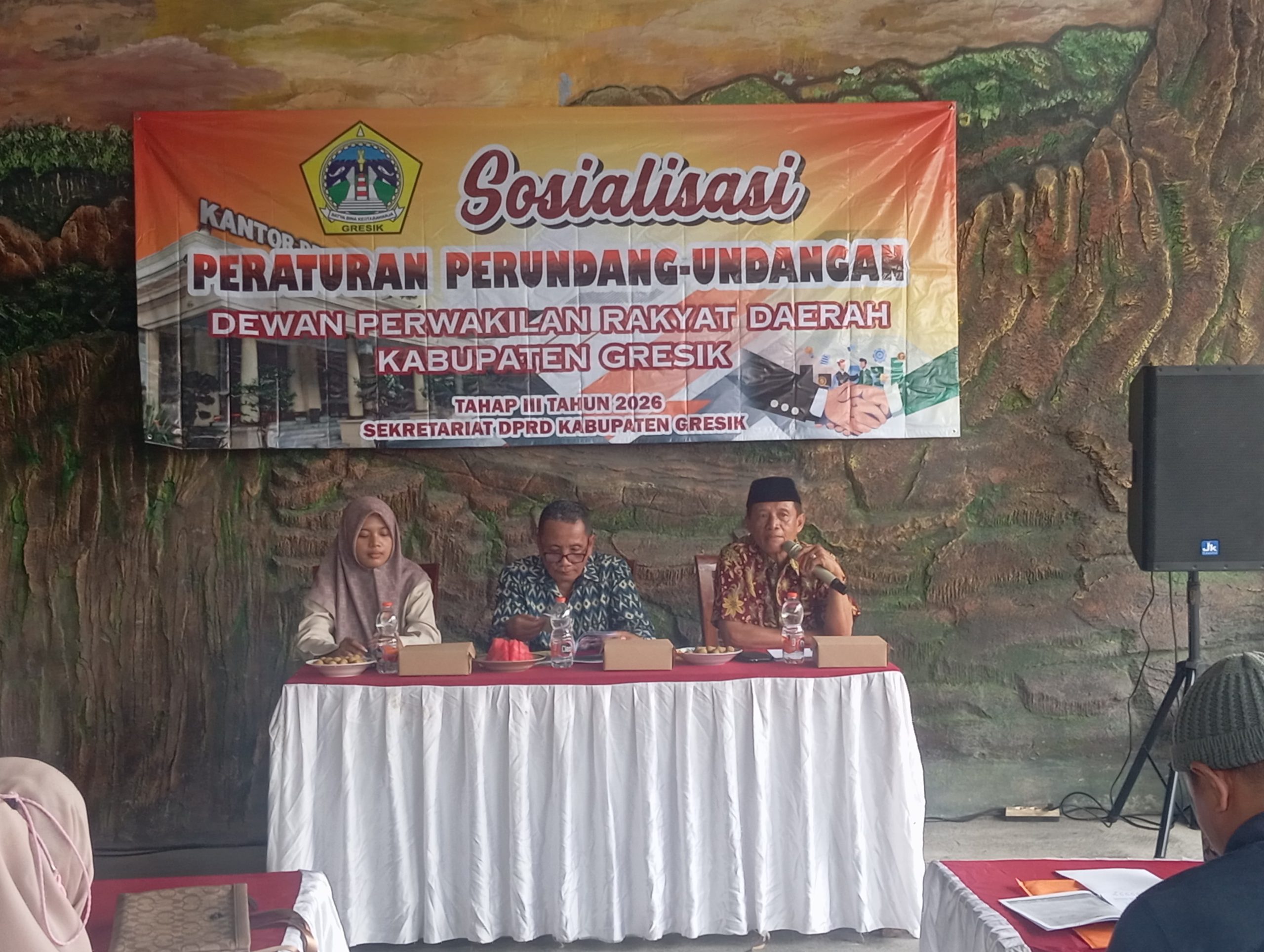 Anggota DPRD Gresik Kamjawiyono Sosialisasikan Perda Kemitraan Usaha kepada Masyarakat Driyorejo