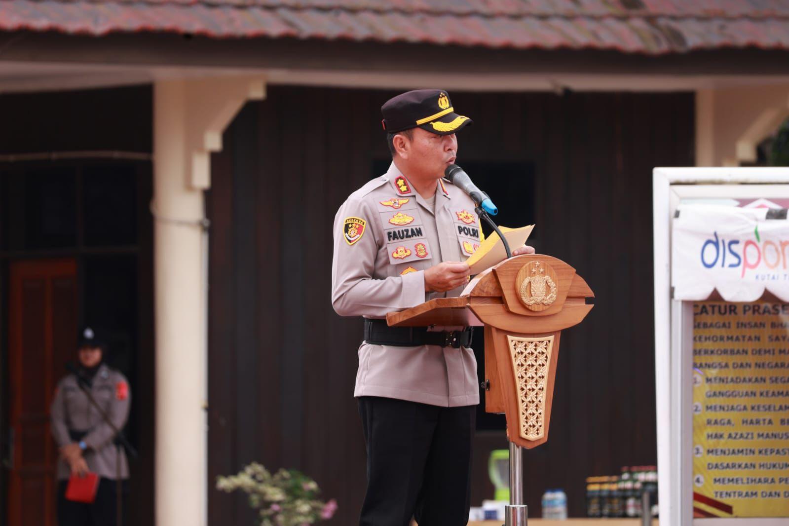 JELANG IDUL ADHA 1447 H, POLRES KUTIM TEGASKAN PENGAMANAN HUMANIS