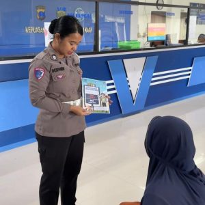 SATLANTAS POLRES KUTIM SOSIALISASIKAN PELAYANAN SAMSAT DAN SATPAS JELANG IDUL ADHA 1447 H