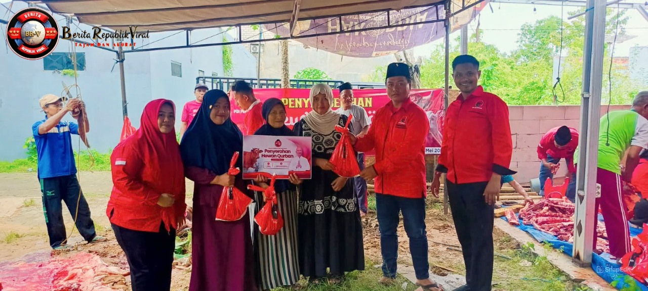 Iduladha 1447 H, PAC PDIP Kota Sumenep Hadir untuk Masyarakat