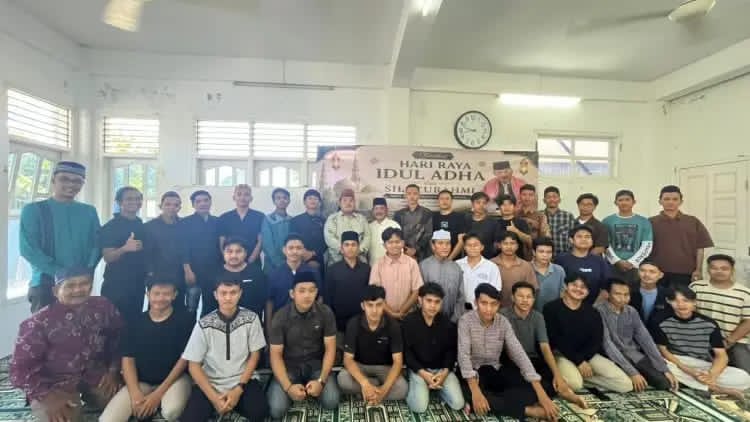 Pererat Silaturahmi di Perantauan, HMWS dan Mahasiswa Gelar Kenduri Idul Adha di Banda Aceh
