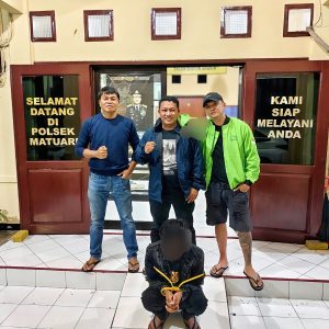 Gerak Cepat Tim Gabungan Opsnal Polsek Matuari, Pelaku Penganiayaan Maut Berhasil Diamankan Kurang dari 3 Jam