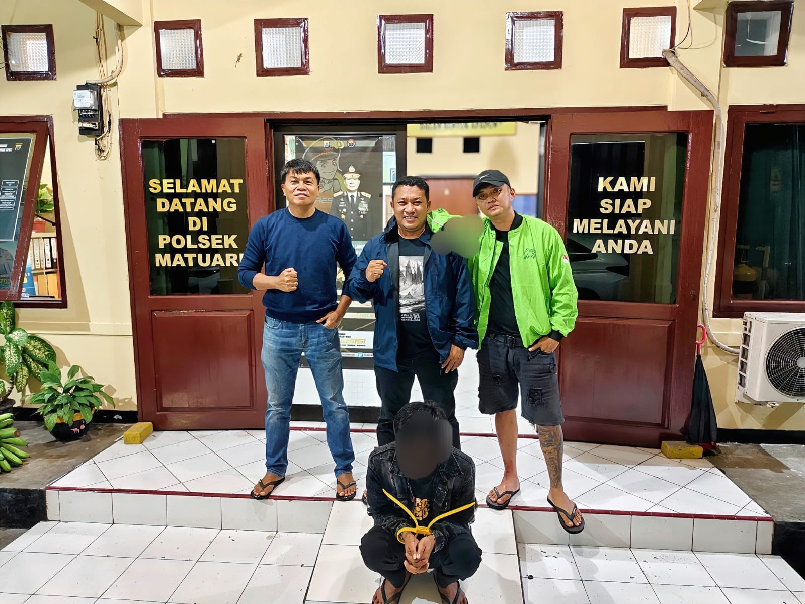 Gerak Cepat Tim Gabungan Opsnal Polsek Matuari, Pelaku Penganiayaan Maut Berhasil Diamankan Kurang dari 3 Jam
