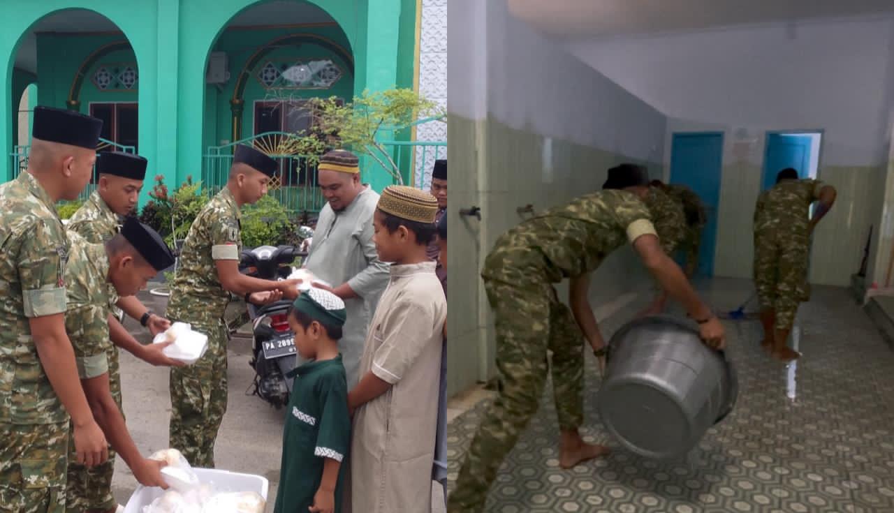 Bukan Sekadar Jumat Berkah, Program SEJUK Yonif TP 859/RBK Satukan TNI dan Masyarakat di Supiori