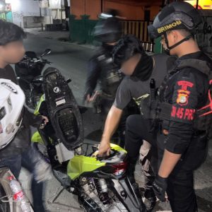 Patroli Brimob PMJ Amankan 3 Remaja Diduga Hendak Balap Liar di Bekasi