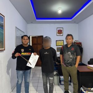 Gerak Cepat Team Tarsius Polres Bitung Amankan Pemuda Pembawa Sajam di Pateten Dua