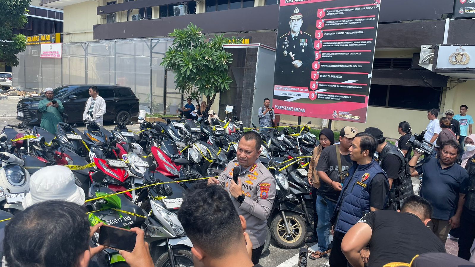Selama 36 Hari, 37 Orang Bandit Jalanan Kena Tembak Polrestabes