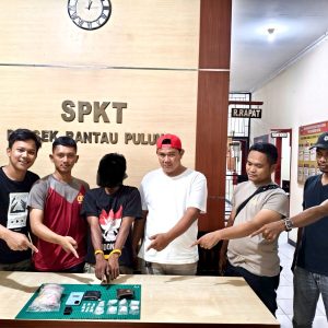 AMANKAN 17 POKET SABU 41,53 GRAM, POLSEK RANTAU PULUNG GAGALKAN PEREDARAN NARKOTIKA