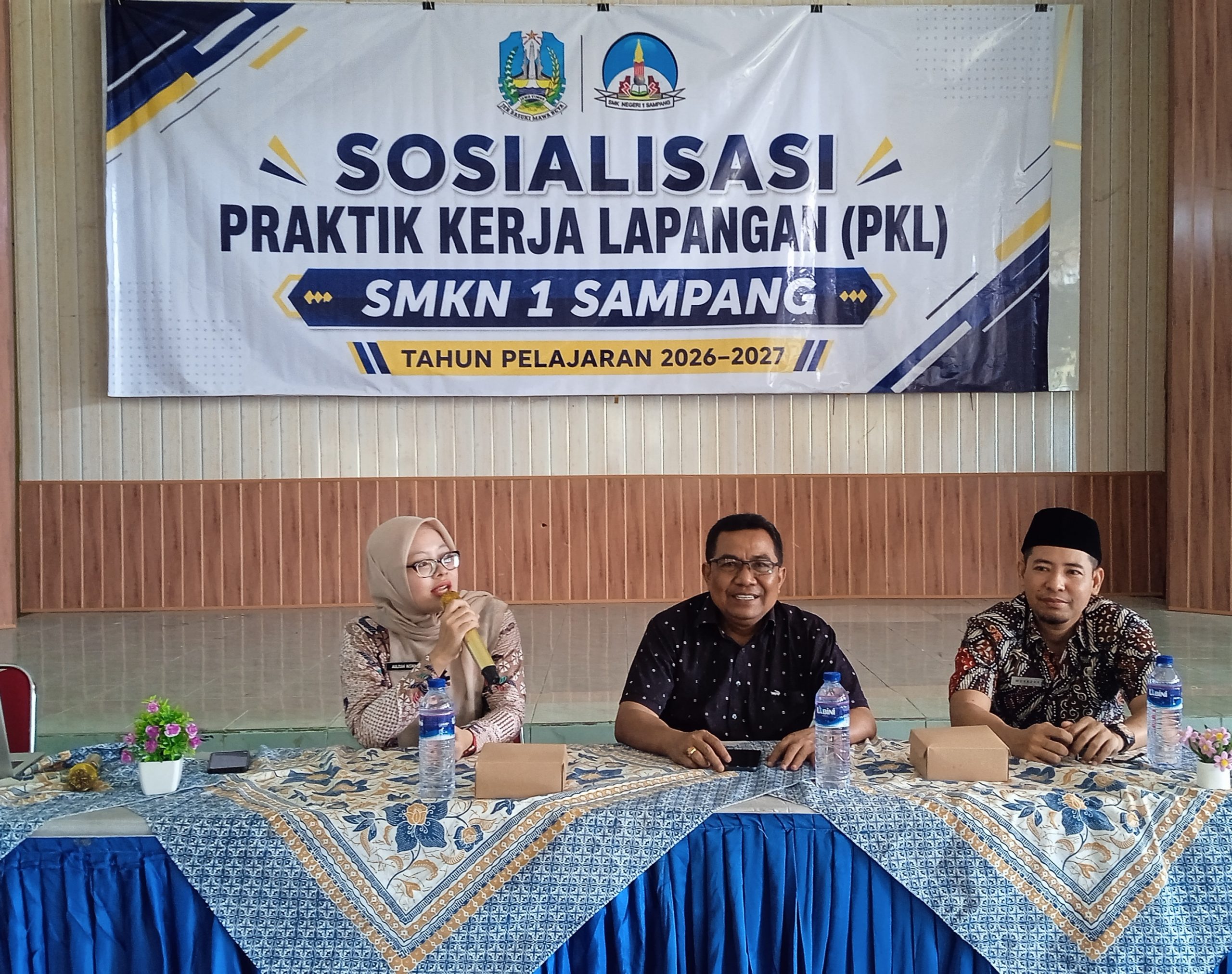 Ada Materi Asuransi Kecelakaan Diri Siswa Pada Sosialisasi PKL SMKN 1 Sampang Tahun Pelajaran 2026 – 2027