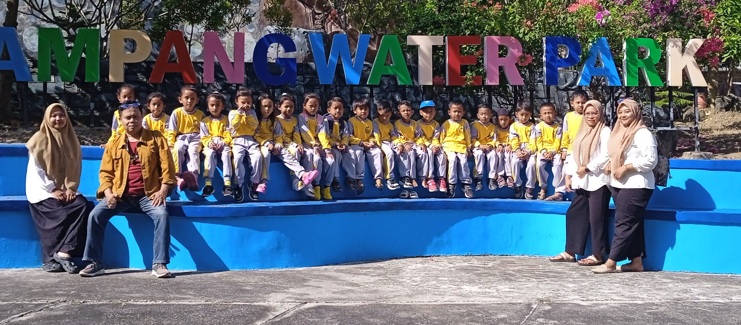 TK PGRI Perjuangan Tambelengan Pilih Sampang Water Park Sebagai Wisata Favorit Madura