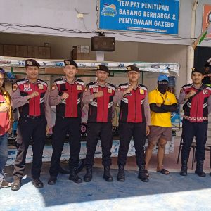 Hari Libur, Sat Samapta Polres Sampang Gelar Patroli Pengamanan Sampang Water Park