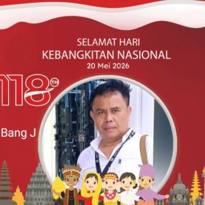 Bang J di Harkitnas Ke – 118 Tahun 2026 Mengucapkan Jaga Tunas Bangsa Demi Kedaulatan Negara