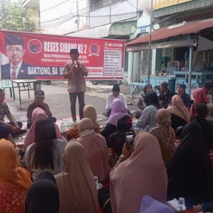DPRD Kota Surabaya dari Fraksi PDI Perjuangan, Baktiono, menggelar kegiatan Reses Sidang Kedua Masa Persidangan Ketiga Tahun 2026