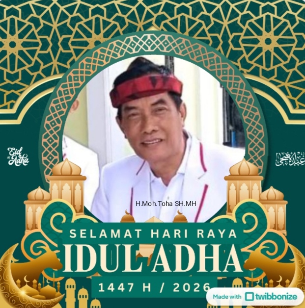 Ketum MADAS Mengucapkan Selamat Idul Adha 1447 H /2026, Spirit Kurban Harus Rawat Alam dan Kemanusiaan
