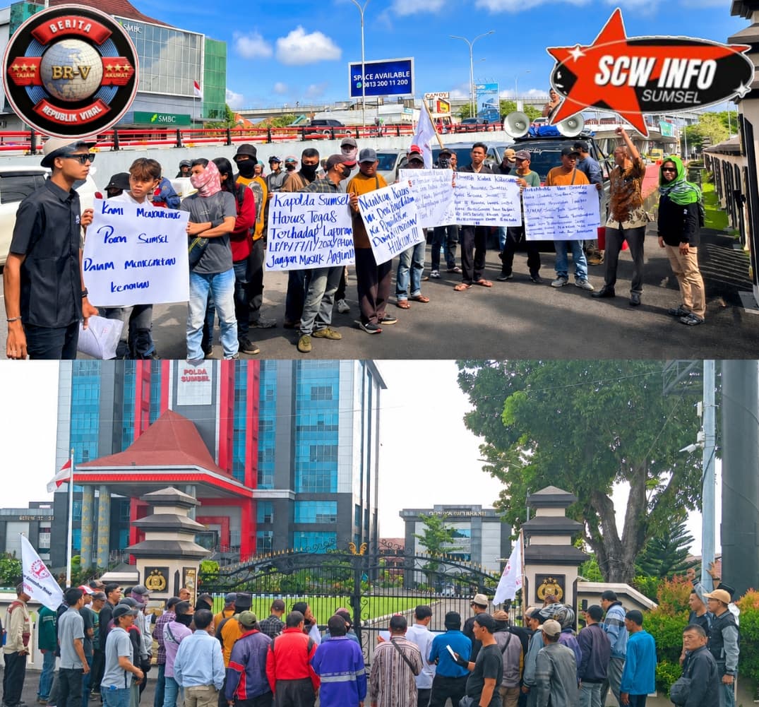 SCW tekan Polda Sumsel, minta segera tetapkan tersangka kasus dugaan penyerobotan tanah di Muba