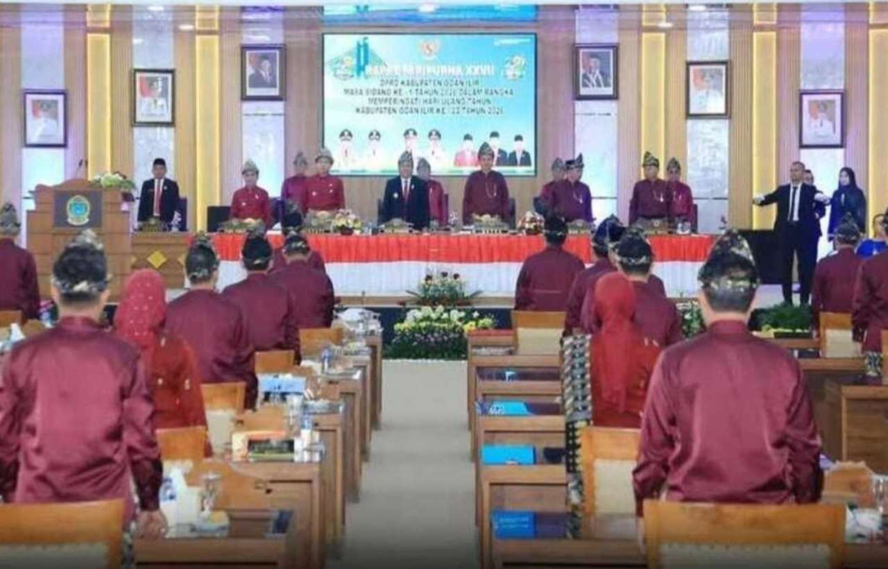 DPRD dan Pemkab Ogan Ilir gelar paripurna istimewa peringati HUT ke-22 Kabupaten Ogan Ilir
