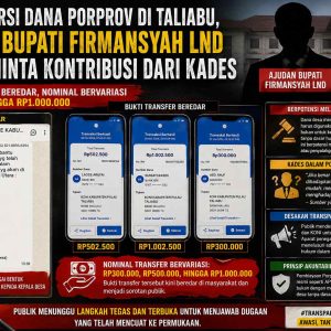 Bukti Transfer Beredar, Firmansyah LND Diduga Kumpulkan Dana Porprov dari Kepala Desa