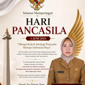 Peringatan Hari Lahir Pancasila, Kepala SMAN 1 Sembawa Ajak Warga Sekolah Perkuat Pengamalan Nilai-Nilai Dasar Negara
