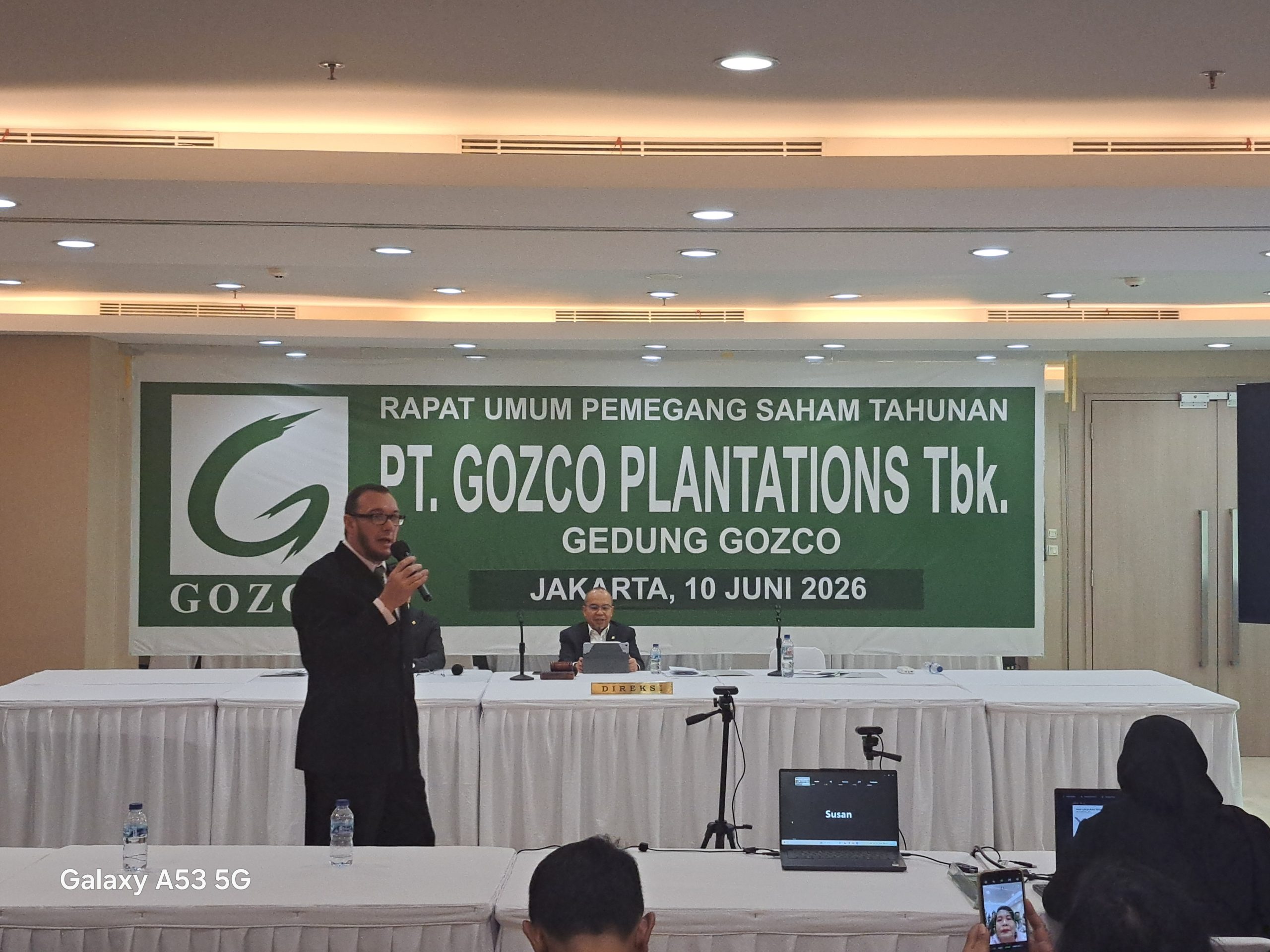 Public Expose 2026, PT Gozco Plantations Tbk Bukukan Laba Bersih Rp107,6 Miliar, Naik 72,41 Persen