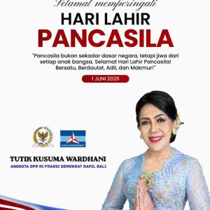 Peringatan Hari Lahirnya Pancasila, Jadikan Sila Ketiga Momen Pemersatu Bangsa Di Era Modern