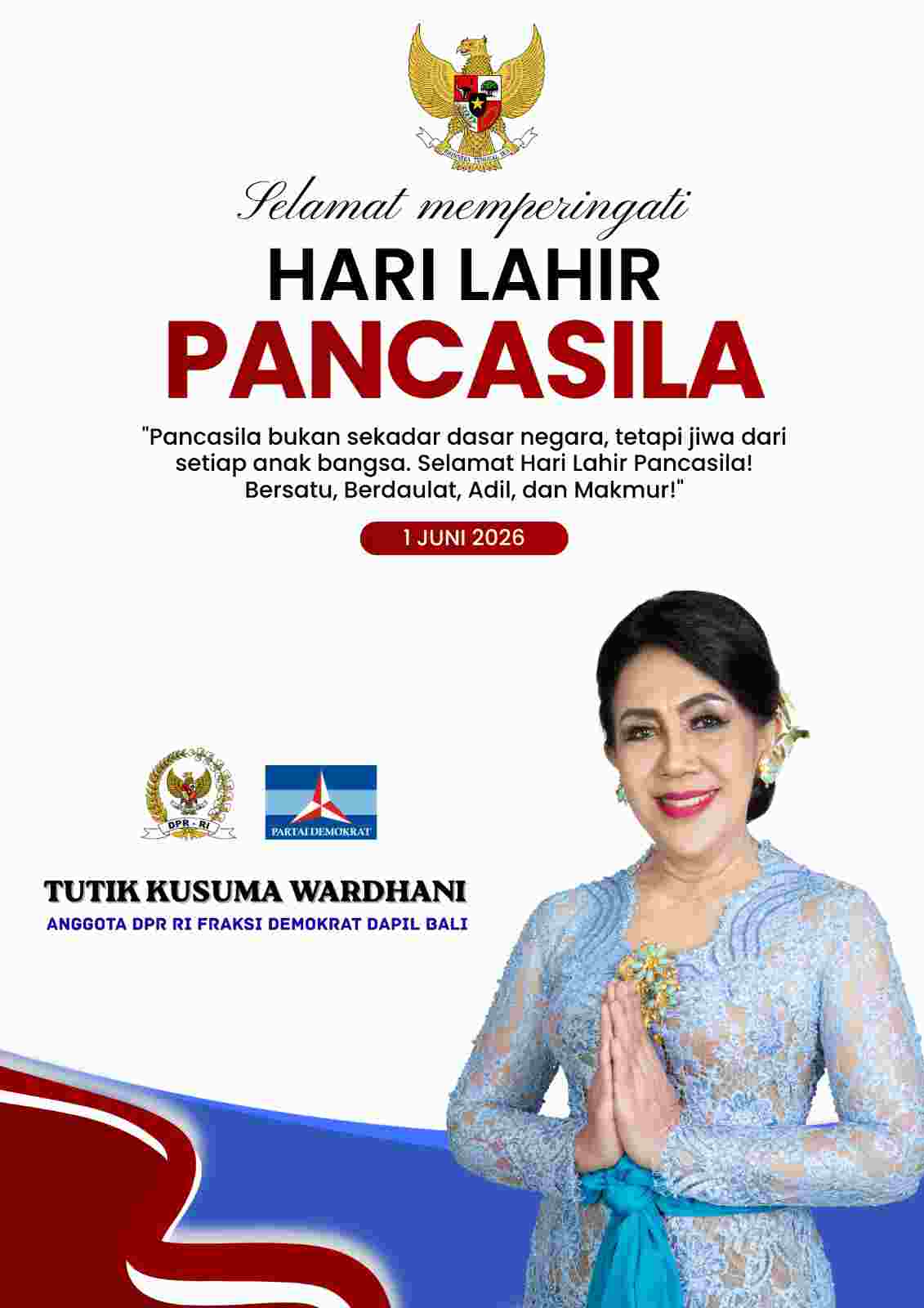 Peringatan Hari Lahirnya Pancasila, Jadikan Sila Ketiga Momen Pemersatu Bangsa Di Era Modern